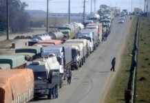 Argentina: transportistas paralizan embarques en puertos