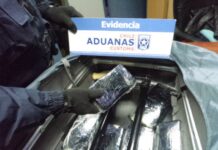 Aduana de Chile detecta droga en equipaje de viajeros