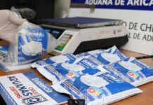 Chile: Aduana detecta cocaína líquida en bolsas de leche