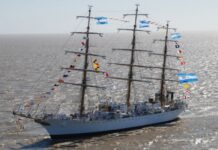 Fragata Libertad inicará el 47mo. viaje de instrucción