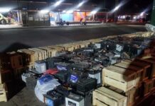 Chile: Customs seizes 700 used batteries smuggled