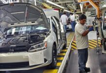 México: Producción y exportación de autos caen en julio