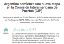 CIP: Argentina comienza una nueva etapa en puertos