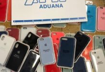 AFIP Aduana secuestra mercadería en Galería Jardín
