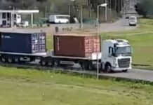 Puerto Buenos Aires recibe primer camión bitren