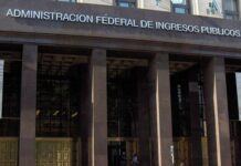 Violencia durante protesta sindical en AFIP