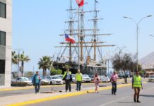 Iquique realizó simulacro de terremoto y tsunami