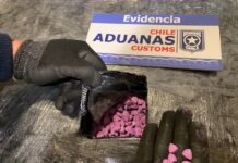 Aduanas detecta 5.525 pastillas de Éxtasis con logos de Tesla y Versace