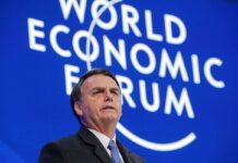 Principales puntos del breve discurso de Bolsonaro en Davos