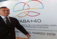Macri inaugura cumbre de cooperación Sur-Sur
