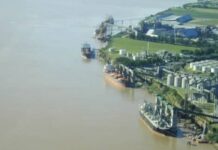 Aduana y Prefectura realizaron operativo antinarcótico sorpresa en puerto de San Lorenzo
