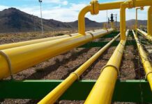 Argentina determina nuevos valores para la exportación de gas a Chile