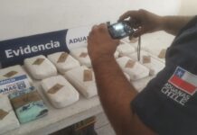 Aduana chilena intercepta $527 millones de marihuana y cocaína