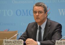 Azevêdo suspende reuniones de OMC tras confirmarse un caso de COVID-19