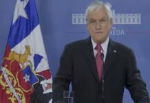 Chile decreta estado de catástrofe nacional por 90 días
