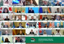 Ministros de G20 apuestan por reformar la OMC para paliar efectos de COVID-19