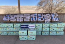 Aduanas de Chile incauta dos camiones con cigarrillos en Quillagua