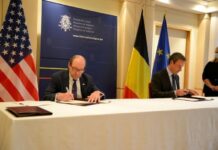 Estados Unidos y Bélgica firman un acuerdo para establecer la autorización previa en el aeropuerto de Bruselas