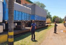 Procedimiento aduanero en exportación de soja