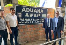 Titular de la Aduana donó mercadería secuestrada a Formosa y visitó puntos operativos de control