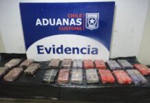 Aduana chilena intercepta auto con cocaína y pasta base en la avanzada El Loa