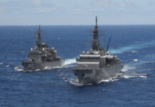 Japanese ships "Kashima" and "Hatakaze" arrive in Buenos Aires