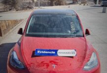 Aduanas de Chile incauta por primera vez auto eléctrico en Quilagua