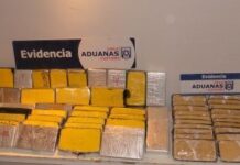 Aduanas de Chile incauta millonario cargamento de droga en el complejo fronterizo de Colchane