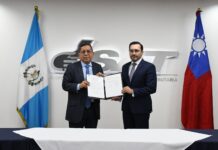 Guatemala y China (Taiwán) firman memorándum de entendimiento para la cooperación técnica aduanera