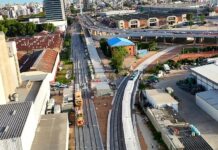 Puerto de Montevideo recibió la primera carga de celulosa por vía ferroviaria