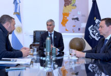 Titular de Aduana argentina se reunió con Oficina de Naciones Unidas contra la Droga y el Delito