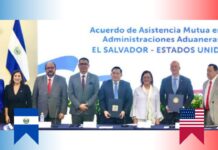 El Salvador y EE.UU. firman Acuerdo de Asistencia Mutua para seguridad fronteriza y comercio
