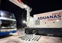 Iquique: Aduanas de Chile intercepta millonario contrabando de drogas en bus de pasajeros