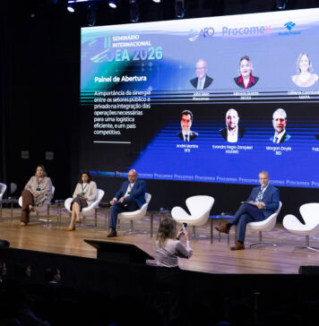 High participation and public-private cooperation marked the opening of the OAS 2026 International Seminar The Executive Coordinator of PROCOMEX during the opening of the event.